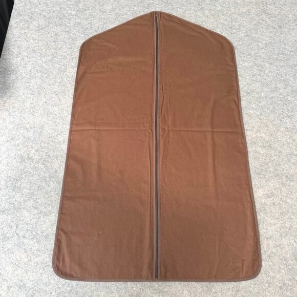 Authentic Louis Vuitton LV Brown Garment Bag Hanging Zip Up 23"x39" - Picture 2 of 9